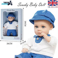 Blonde Hair Baby Boy Realistic Reborn Talking Singing Doll Playset Birthday Gift