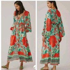 Medium Farm Rio Poppy Maxidress