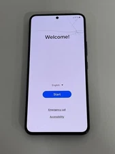 Samsung Galaxy S22 5G 128GB SM-S901U Phantom Black (Unlocked) - Glass Cracked