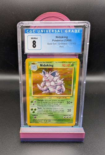 Nidoking graded CGC 8 for sale on eBay