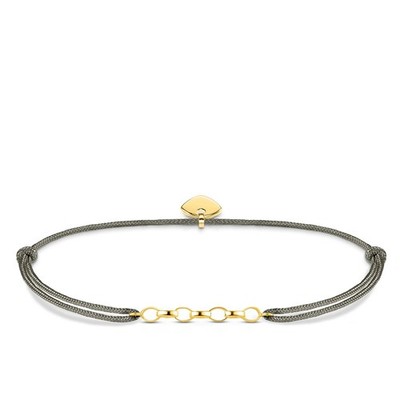 Thomas Sabo LS065-848-5 Armband Little Secret Herz Gold-Ton Silber
