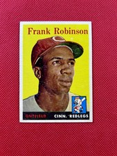 1958 Topps #285 Frank Robinson Cincinnati Redlegs mid-level EX-MT HOF  B58#285A1