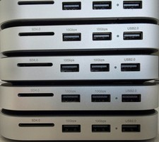 Satechi Mac Mini M6/M5 Pro/M4 Stand Hub with NVMe/SSD Enclosure - USED