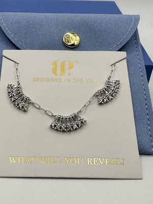 Bomb Party Sterling Club  RARE UNICORN Necklace  High Roller Sparkle NK47266G