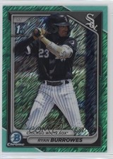 2024 Bowman Chrome Prospects Aqua Shimmer Refractor 82/125 Ryan Burrowes 19wd