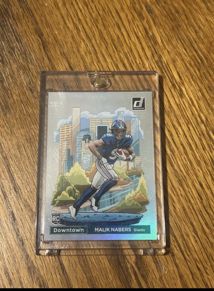 2024 Panini Donruss - Downtown! Malik Nabers #18 (RC)