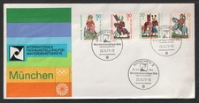Germany 1973 Olympics Winter Equipment Cover. Youth Medeival Singers 1970 Set