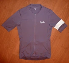 Rapha Core Cycling Jersey Women's Size S Small Amethyst Short Sleeve Full Zip