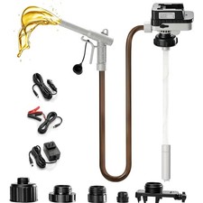 Cordless Fuel Transfer Pump 5.0 GPM for Milwaukee M18 DeWalt 20V Batteries