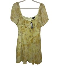 Boohoo Milkmaid Boho Dress