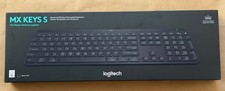NEW LOGITECH MX KEYS S ADVANCED WIRELESS ILLUMINATED KEYBOARD BLACK 920-011406