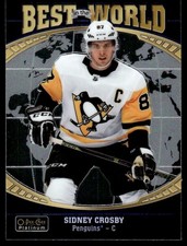 2020-21 O-Pee-Chee Platinum Best in the World Sidney Crosby Pittsburgh Penguins