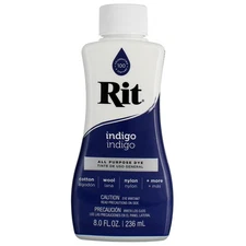 3 Pack Rit All Purpose Dye, Indigo, 8 fl oz