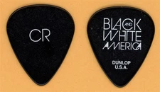 Lenny Kravitz Craig Ross Vintage Guitar Pick - 2011 Black and White America Tour