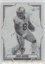 2023 Panini Phoenix Contours White Shimmer Josh Jacobs #CON-3 1s8