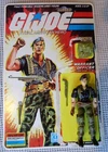 Vintage 1985 Hasbro G I Joe V-1Warrant Officer FLINT 100% Complete W/ Cardback!