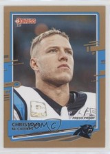 2020 Panini Donruss Photo Variation Press Proof Bronze Christian McCaffrey 0nr3