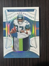 SHAUN ALEXANDER 2021 NATIONAL TREASURES TREASURED PATCHES #TP-SA 12/25 SEAHAWKS