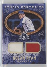 2017 Diamond Kings Studio Portraits Materials Holo Gold 5/10 Nolan Ryan HOF e8a