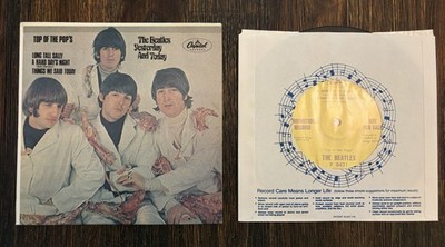 The Beatles Top of the Pops Capitol Promo 7'' EP BUTCHER EXCELLENT!
