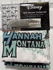 Disney Hanna Montana 13 PcShower Curtain Set NewBrand New