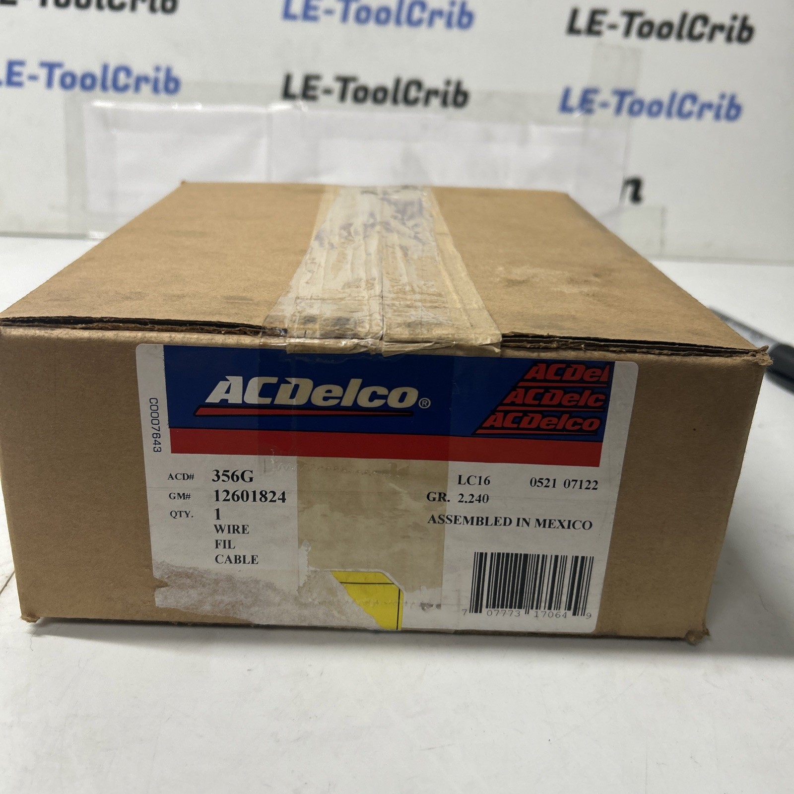 Ignition Coil Lead Wire ACDelco GM OEM 12601824 for Square Coils V-373s