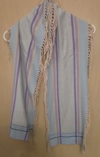PLAID ACRYLIC SCARF - MADE IN GERMANY - BY CASHMINK - 29 IN. X 10 IN.