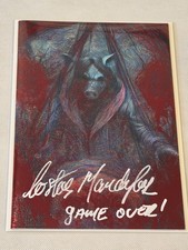 ORBIT BIRTH OF SLASHER NYCC EMBOSSED FOIL SIGNED BY 