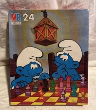 Vintage Milton Bradley Smurfs 24-piece Jigsaw Puzzle NIB