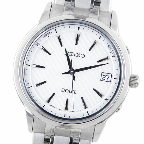 Watch Seiko Dolce Controlled Radio Titanium Dress Solar SADZ163 Mens - vintagewatches.pk