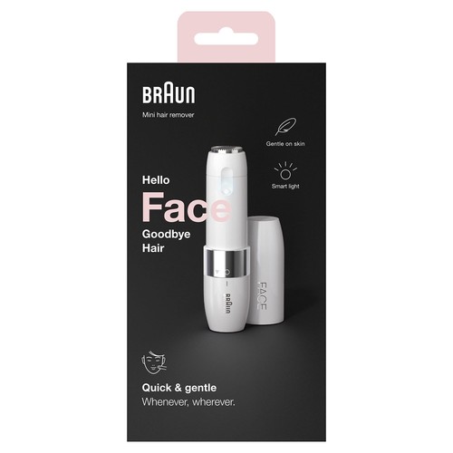 Braun Face Rasoio Elettrico Donna Per Viso Rifinitore Di Precisione Adatto Anche - Foto 7 di 8