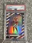 2024 Panini Prizm Bo Nix RC #309 Red White Blue Prizm PSA 8 🔥FAST SECURE SHIP🔥