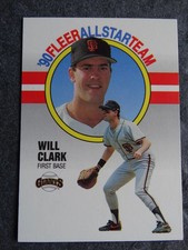 1990 Fleer - All-Star Team Will Clark #2 Fresh opened MINT