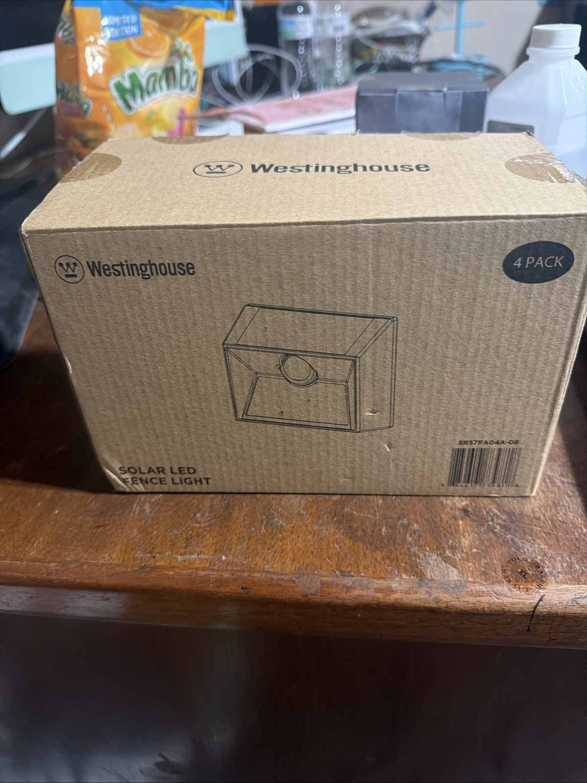 Westinghouse Four Pack Solar Led Fence Light