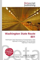 Washington State Route 801 Lambert M. Surhone (U. A.) Taschenbuch Englisch 2026