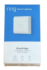 RING SMART LIGHTING RING BRIDGE WHITE WORKS WITH ALEXA NEW FAST FREE SHIPPING!!