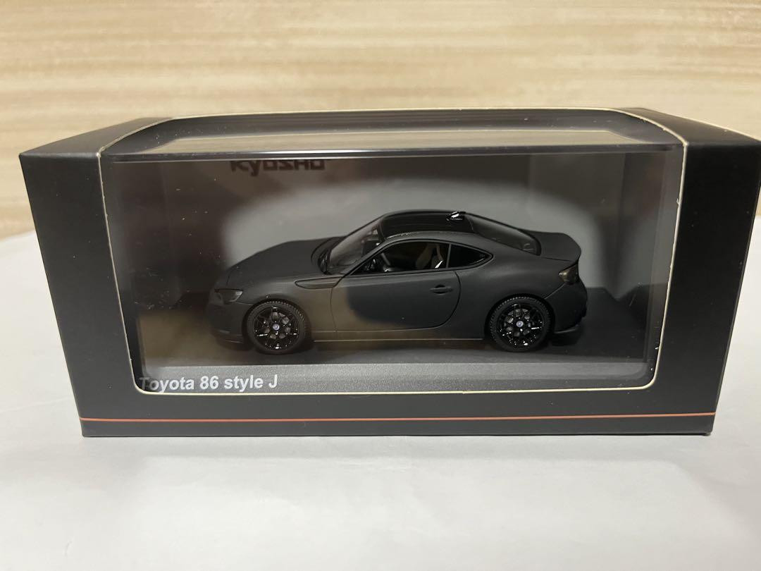 Kyosho Toyota 86 style J 1/43シルバー Jコレクション】 1/43 トヨタ 86 RC （シルバーメタリック