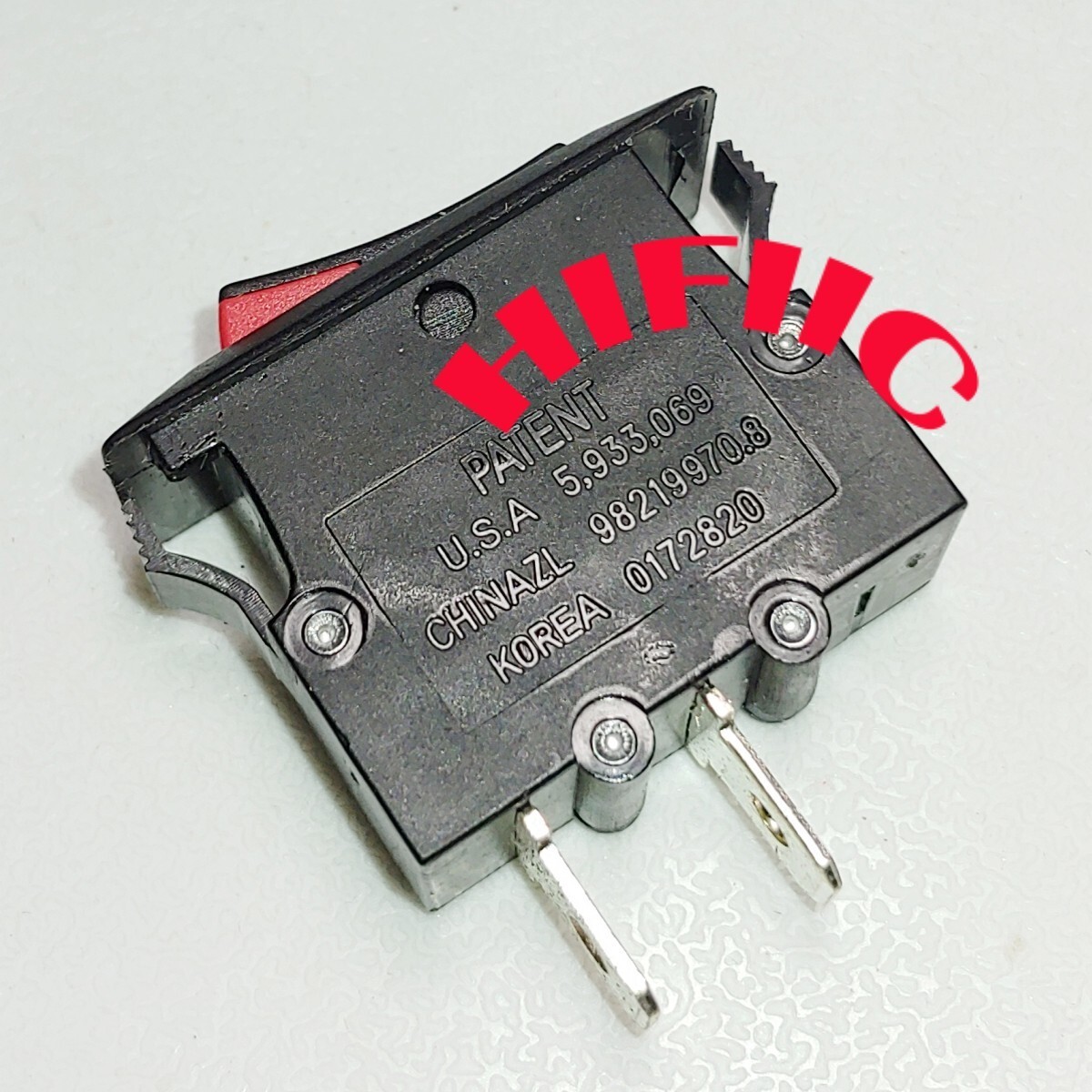 JOEMEX M1 Series Power Circuit Breaker Reset On Rocker Switch 2