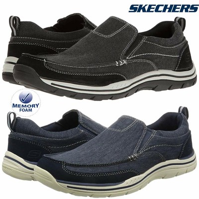 mens sketchers slip ons