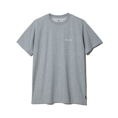 Snow Peak Short Sleeve T-Shirt SP Logo T-Shirt TS-23SU001 MG Gray Medium
