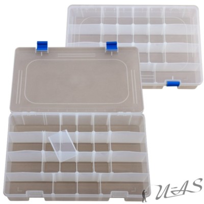 Delta Fishing XXL Tackle Box 36X 22,5 X 8CM Kderbox Zubehr Box Angel Box  Sha | eBay.de
