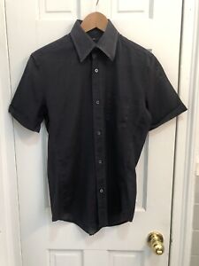 gucci black button up