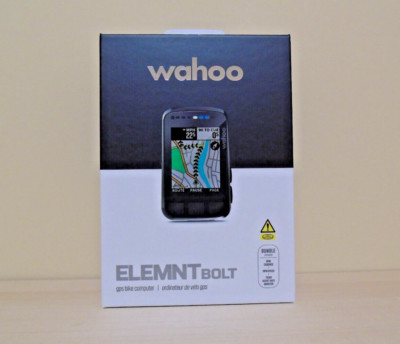 Genuine Wahoo Elemnt Bolt V2 Bundle, Cadence, Speed, Heart Rate,Brand New In Box