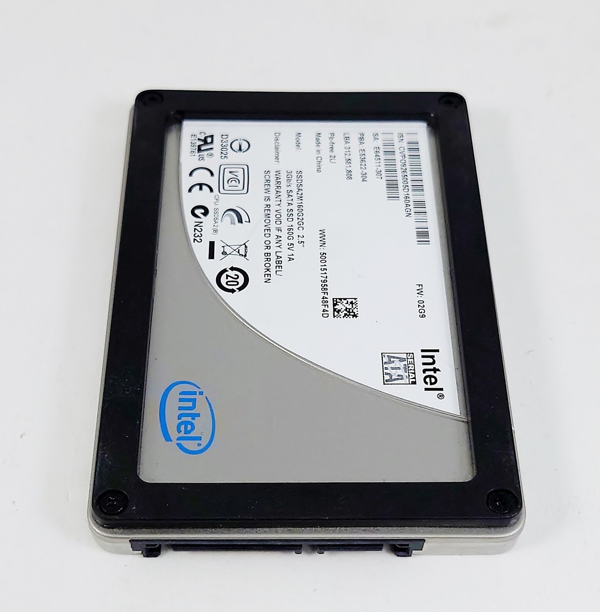 Sata Ssd Intel Ssdsa2m040g2gc NB_HD0571 Intel SSDSA2M040G2GC 40GB