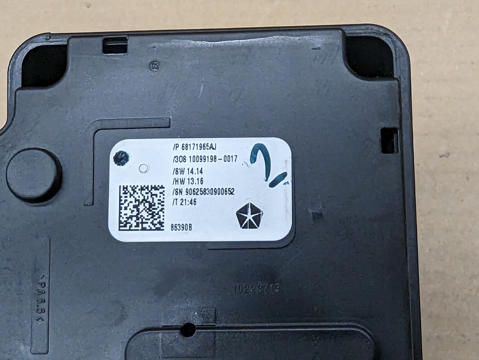 1418 Dodge Ram 1500 5.7L AT Center Dash Rotary Knob Shift Shifter