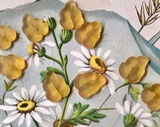 Vintage Yellow Leaves,Leaf Cabochons,German Glass,Topaz Matte Pressed #1643B