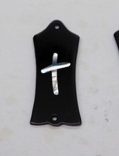 Truss Rod Cover with Cross Inlay 02 will fit Gibson NO US IMPORT FEES