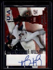 2006-07 USA Baseball Box Set Justin Jackson Signatures Blue 42/225