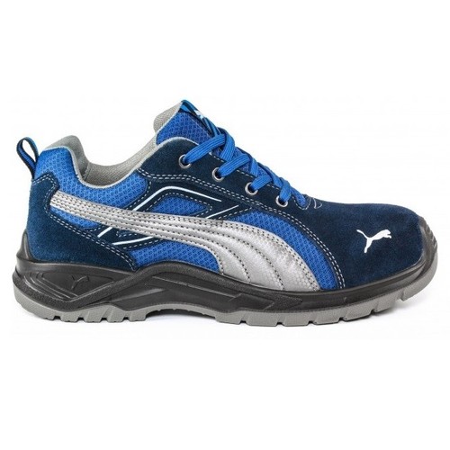 Puma Omni Blue Safety Trainers with 