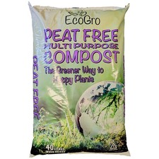 Eco Gro Peat-Free Multipurpose Compost | Organic & Nutrient Rich | 40L Bags